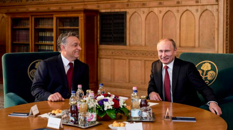 Putin visita Hungría