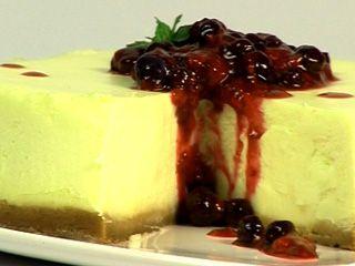 CHEESECAKE CON COSTRA DE PISTACCHIOS CHEESECAKE CON COSTRA DE PISTACCHIOS