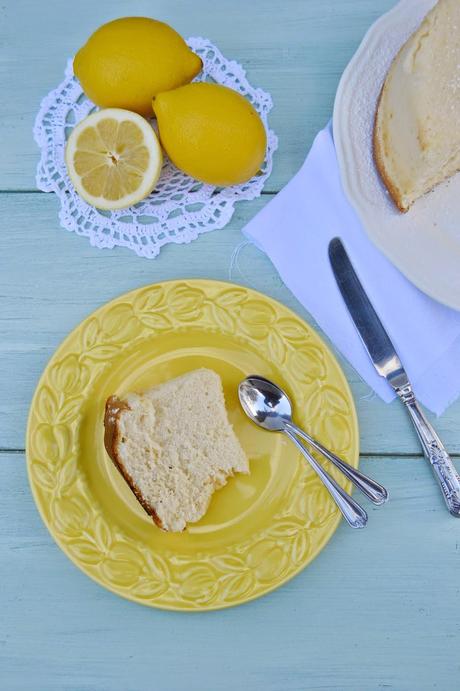 Chiffon cake de limón Chiffon cake de limón