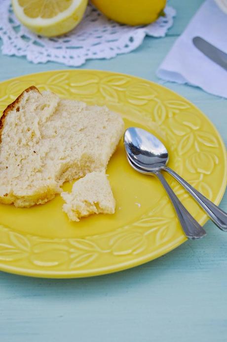 Chiffon cake de limón Chiffon cake de limón
