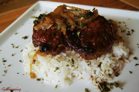 Carrilleras de cerdo asadas estilo oriental Carrilleras de cerdo asadas estilo oriental