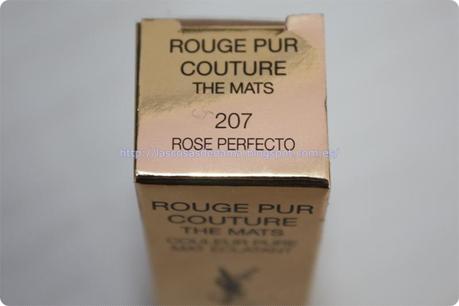 Rouge Pour Couture The Mats de Yves Saint Laurent- 207 Rose Perfecto