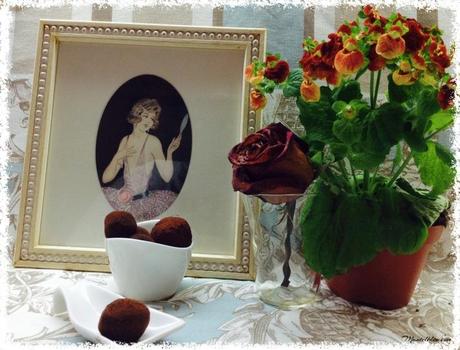 Trufas de calabaza con piñones Trufas de calabaza con piñones