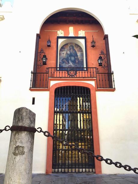 El Altar del Gremio de Gorreros y Sederos.