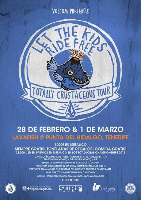 Participa este sábado en el LavaFish Surf Series (Tenerife) Lavafish-2015