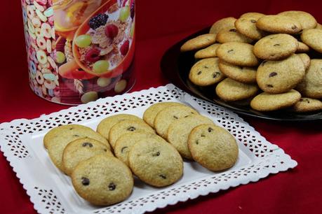 Cookies integrales sin huevo