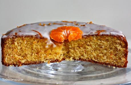 BIZCOCHO DE MANDARINA Y ALMENDRA