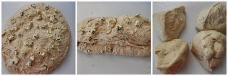 Pan con queso azul Pan con queso azul