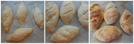 Pan con queso azul Pan con queso azul