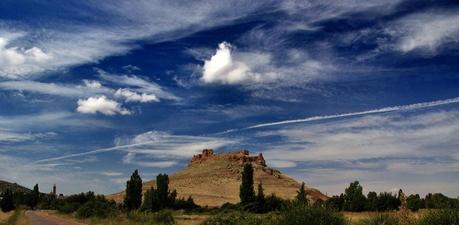 Panorámica del Castillo de La Estrella, Montiel. Autor, Ramón Alamo