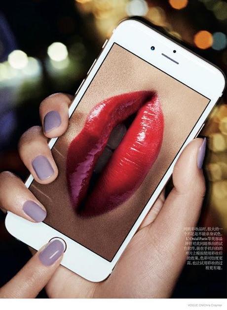 Lu Ping se va de compras para Vogue China Lu Ping se va de compras para Vogue China