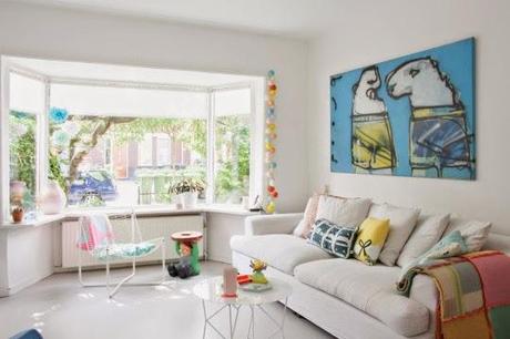 Como decorar con COLOR un SOFÁ BLANCO! Como decorar con COLOR un SOFÁ BLANCO!