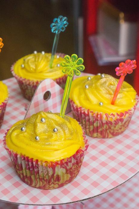 Cupcakes campanilla de pera, nutella y limón Cupcakes campanilla de pera, nutella y limón