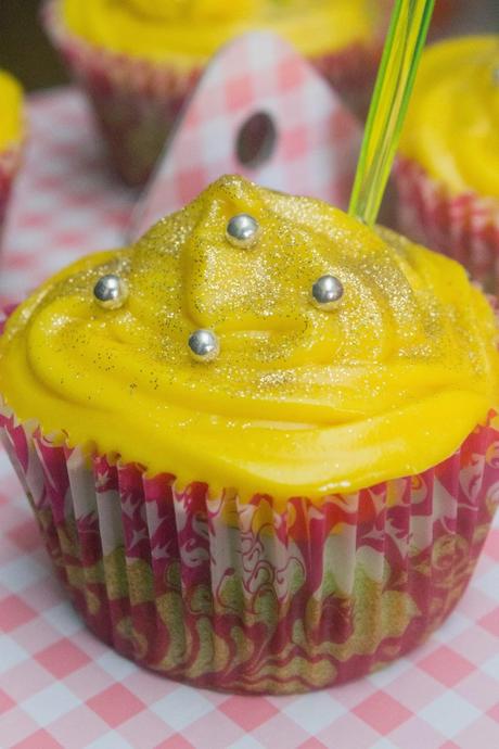 Cupcakes campanilla de pera, nutella y limón Cupcakes campanilla de pera, nutella y limón