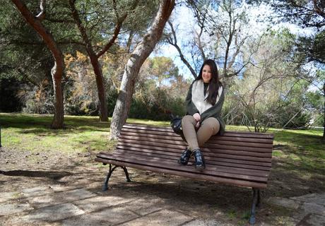 Oversize and green look Oversize and green look