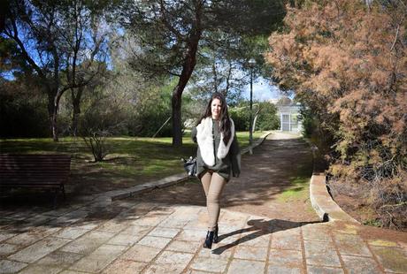 Oversize and green look Oversize and green look