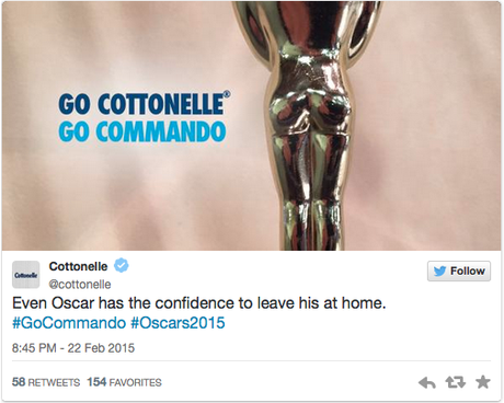Las marcas y los Oscar en tiempo real vía twitter