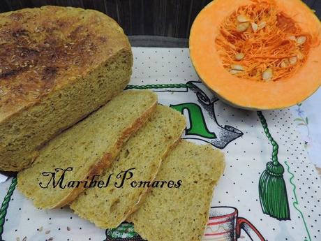 Pan integral de calabaza, bebida de soja y semillas de lino, amapola y sésamo. Pan integral de calabaza, bebida de soja y semillas de lino, amapola y sésamo.