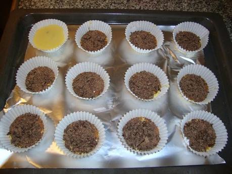 MAGDALENAS RELLENAS DE CHOCOLATE MAGDALENAS RELLENAS DE CHOCOLATE