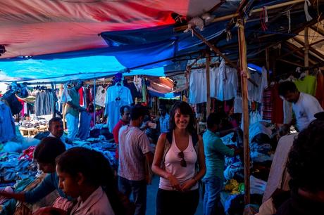 Paseando por el mercado