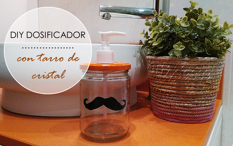 DIY Dosificador de jabón reciclando un tarro de conservas