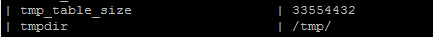 Error en MYSQL Incorrect key file for table /tmp/#sql_XXXX_X.MYI tmpdir variable MYSQL por DBigCloud