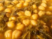 POTAJE DE GARBANZOS CON GRELOS POTAJE DE GARBANZOS CON GRELOS