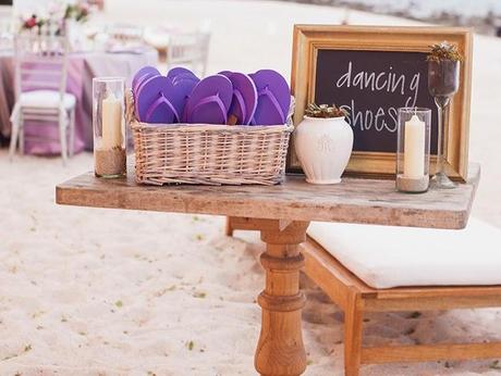 Inspírate en LILA Y MORADO para decorar como esta romántica boda en México