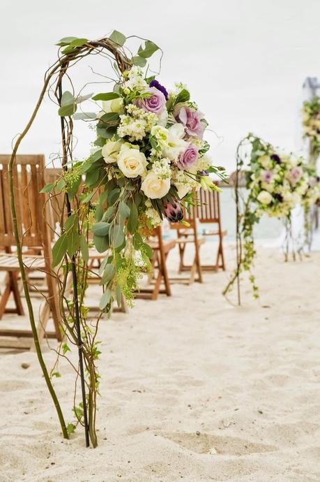 Inspírate en LILA Y MORADO para decorar como esta romántica boda en México