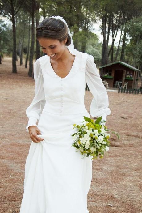 vestido novia Isabel Nuñez