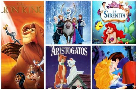 Top 5: Películas Disney ♥