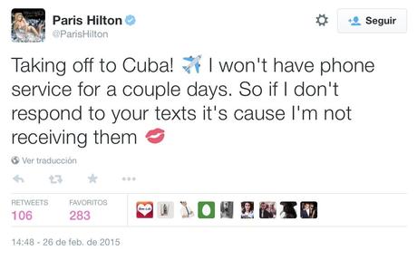 Paris Hilton está en Cuba paris-hilton-havana