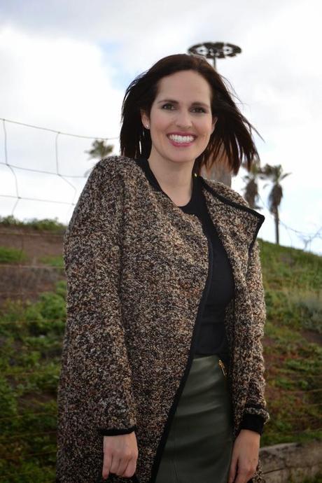 Green Leather Skirt Green Leather Skirt