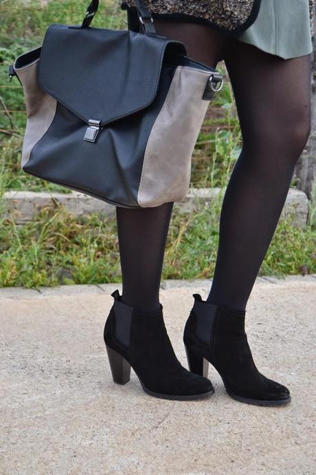 Green Leather Skirt Green Leather Skirt