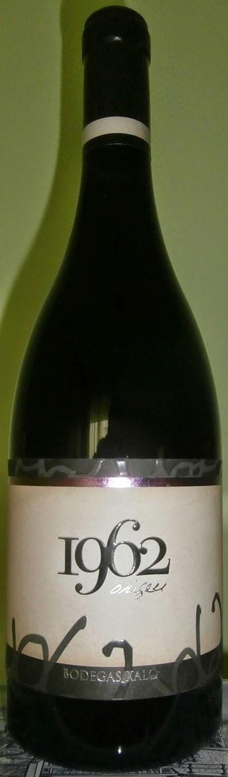 1962 Origen, Tinto Crianza 2012 de Bodegas Xaló 1962 Origen, Tinto Crianza 2012 de Bodegas Xaló