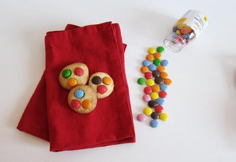 Galletas con lacasitos Galletas con lacasitos