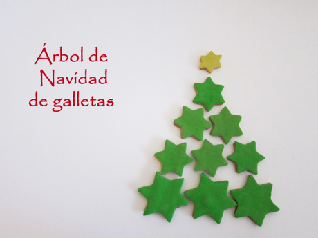 Árbol de Navidad de galletas con fondant IMG_030