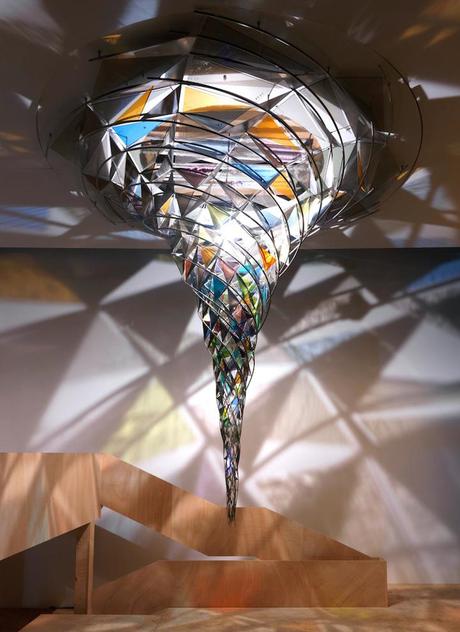 Ilumínate de color Lámpara de vidrios de colores de Olafur Eliasson