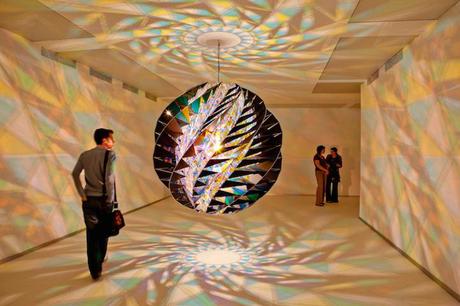 Ilumínate de color Lámpara de vidrios de colores de Olafur Eliasson