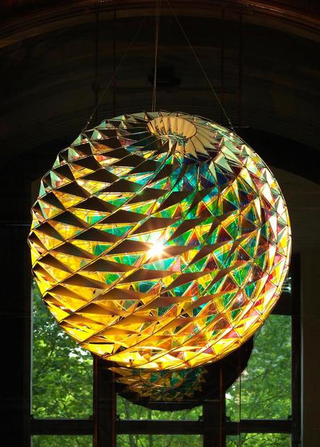 Ilumínate de color Lámpara de vidrios de colores de Olafur Eliasson