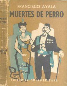 Primera edición de 1958 de Muertes de perro.