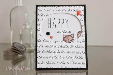 Masculine birthday card with SSS