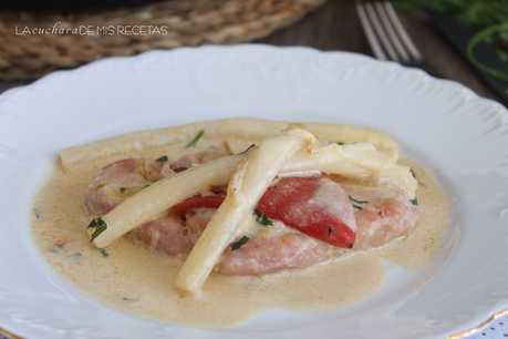 Atún en salsa con espárragos blancos Picture2