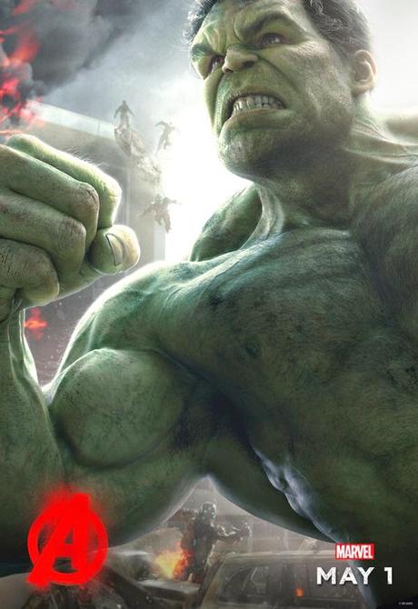 Y ahora, nuevo spot y cartelaco de Hulk en 'Los Vengadores: La Era de Ultrón'