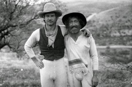  Harrison Ford y Gene Wilder en el set de 