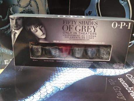 Reseña: Esmaltes Fifty Shades of Grey O.P.I