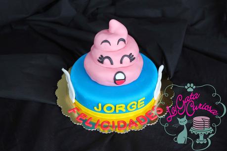 TARTA FONDANT CACA DE ARALE TARTA FONDANT CACA DE ARALE