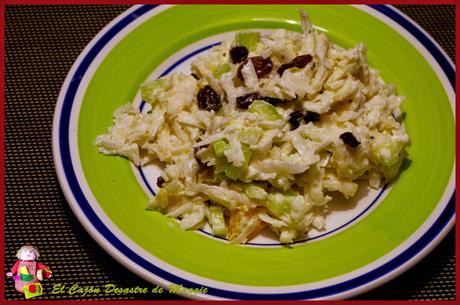 ENSALADA DE APIONABO CON ALIÑO DE YOGUR ENSALADA DE APIONABO CON ALIÑO DE YOGUR