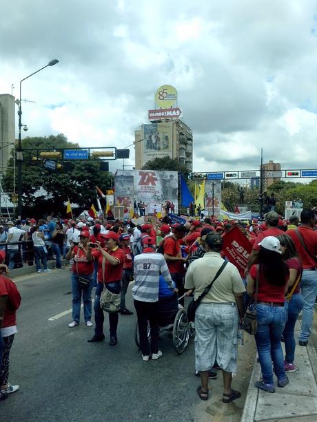 EL RECREO - La Marcha anti-imperialista movilizó a la Parroquia El Recreo