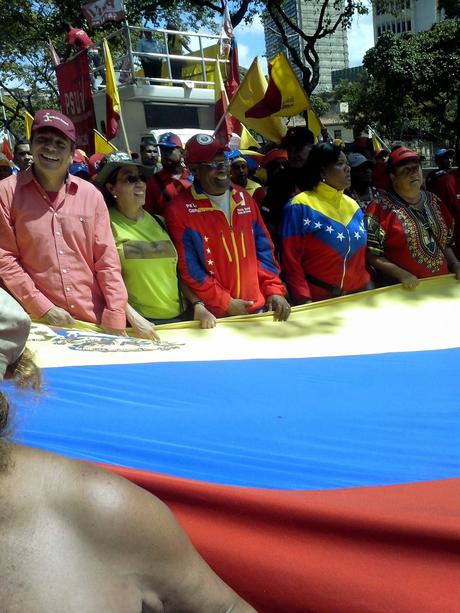 EL RECREO - La Marcha anti-imperialista movilizó a la Parroquia El Recreo
